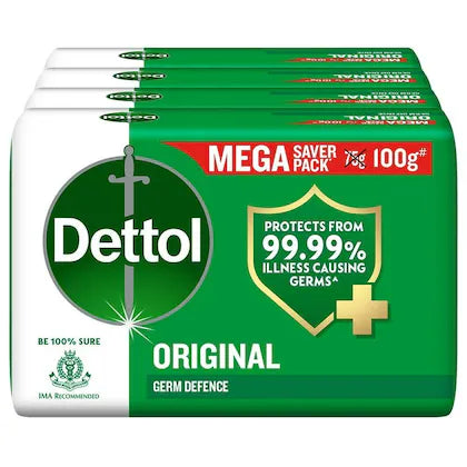 Dettol Original Soap 100 g (Pack of 4)
