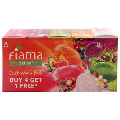 Fiama Multivariant Gel Bar 125 g (Buy 4 Get 1 Free)