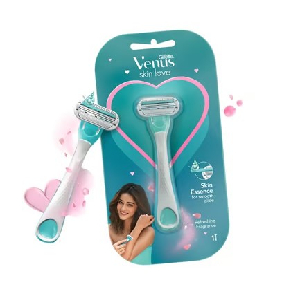 Gillette Venus Skin Love with Skin Essence Disposable Women's Razor
