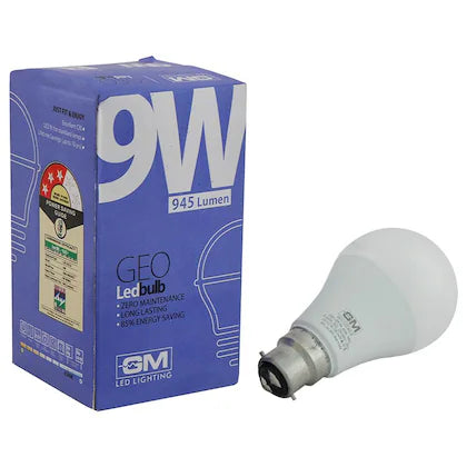 Gm Geo 9 W Led Bulb 945 Lumens
