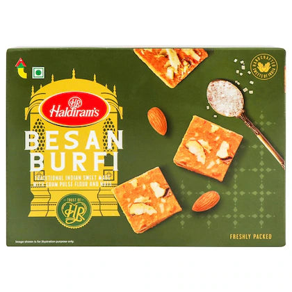 Haldiram's Delhi Besan Burfi 400 g