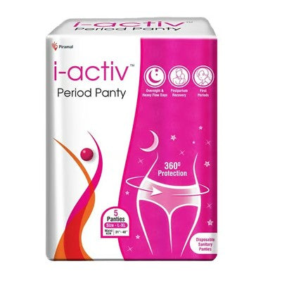 I-activ Disposable Period Panty (L-XL, 5 pcs)
