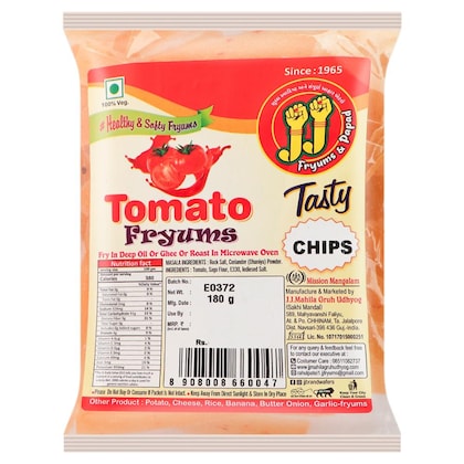 J.J. Tomato Chips Fryums 180 g