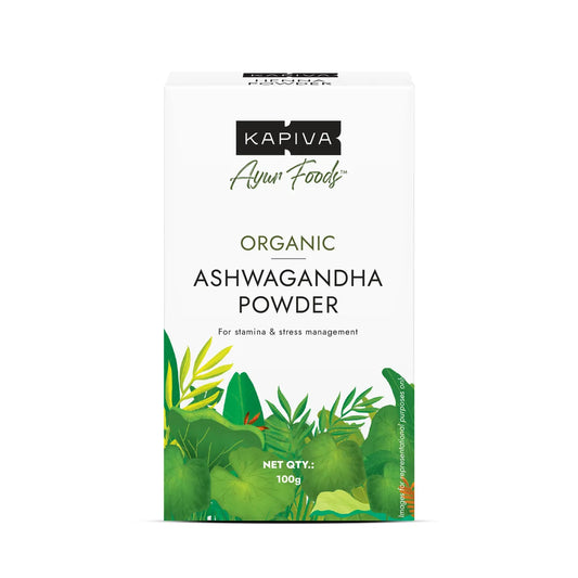 Kapiva Ayur FOODs Organic Ashwagandha Powder
