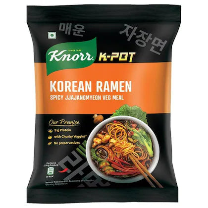 Knorr K-Pot Spicy Jjajangmyeon Veg Meal Korean Ramen 110 g