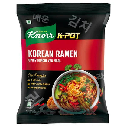 Knorr K-Pot Spicy Kimchi Veg Meal Korean Ramen 96 g