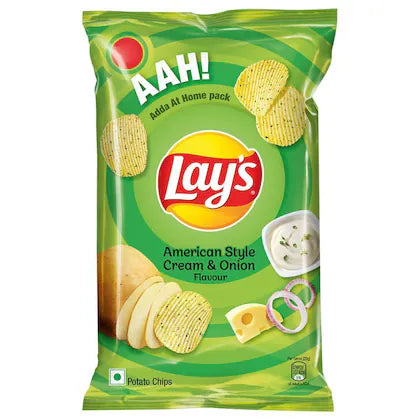 Lay's American Style Cream & Onion Potato Chips 82 g