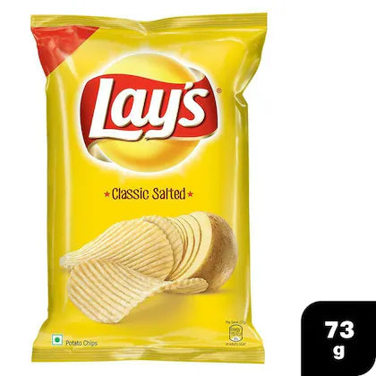 Lay's Classic Salted Potato Chips 73 g