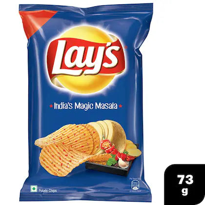 Lay's India's Magic Masala Potato Chips 73 g