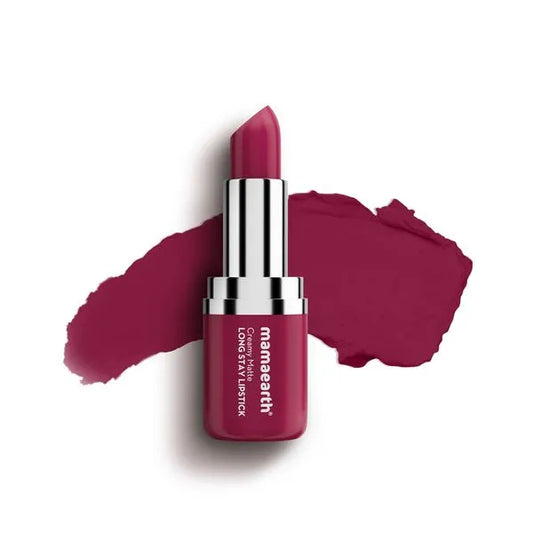 Mamaearth Creamy Matte Long Stay Lipstick - 09 Cranberry Crush
