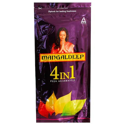 Mangaldeep 4 in 1 Agarbatti Pouch 108 pcs
