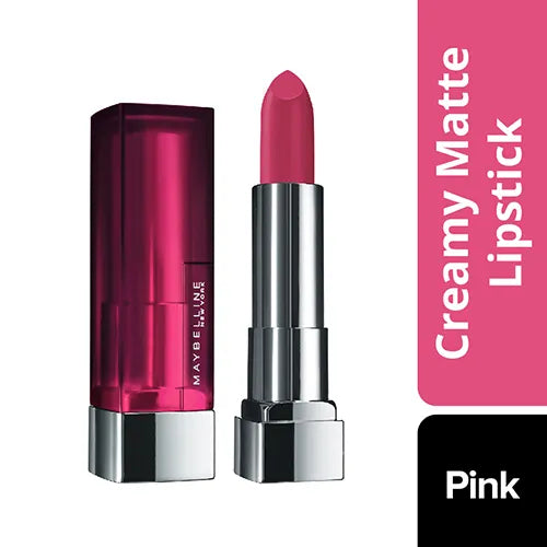 Maybelline New York Color Sensational Creamy Matte Lipstick- Mesmerizing Magenta
