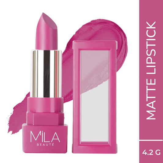 Mila Beaute Matte Lipstick Lightweight Highly Pigmented - Miss Mauve
