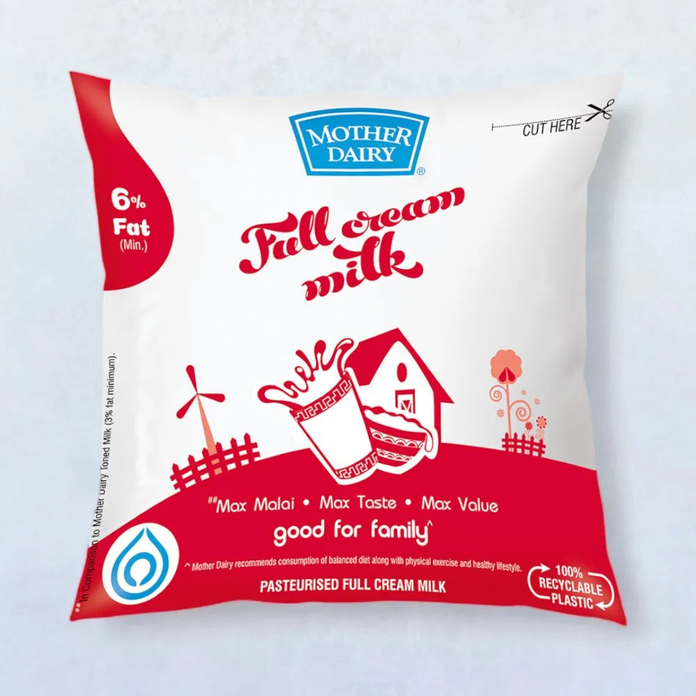 Mother Dairy Full Cream Milk