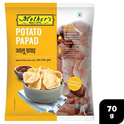 Mother's Recipe Potato Papad 70 g