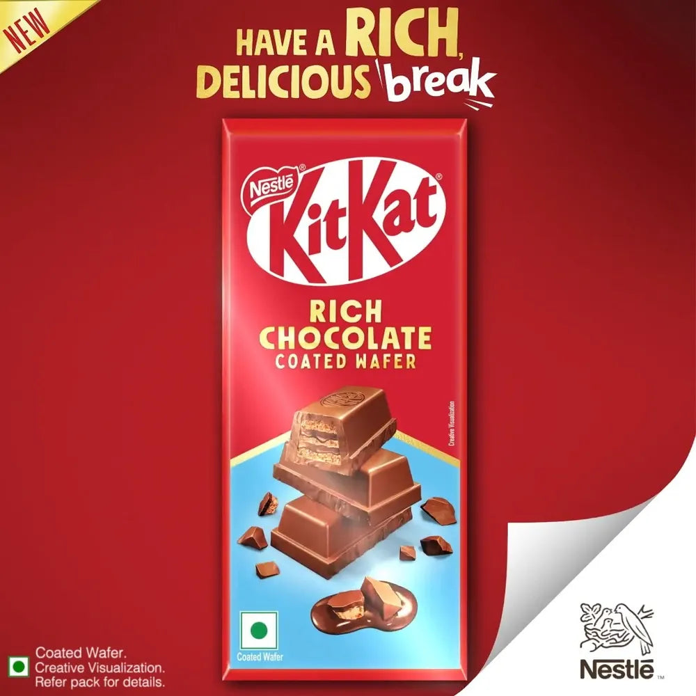 Nestle Kitkat Rich Chocolate Coated Wafer 50g