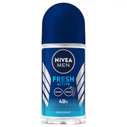 Nivea Men Fresh Active 48h Deodorant Roll On 50 ml

