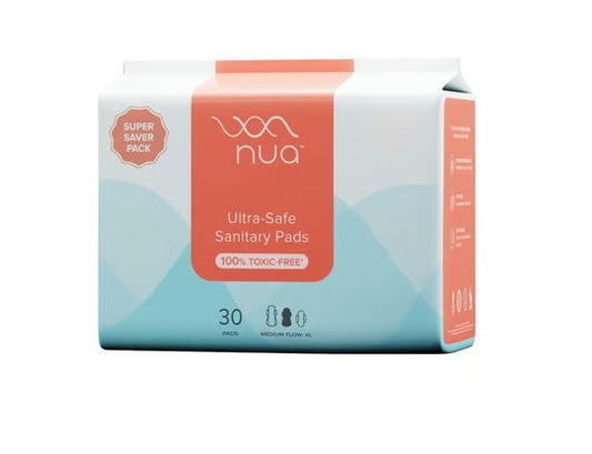 Nua Ultra-Safe Super Saver Sanitary Pads
