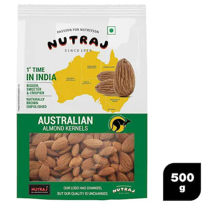 Nutraj Australian Almond Kernels 500 g