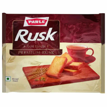 Parle Real Elaichi Premium Rusk 182 g (Pack)