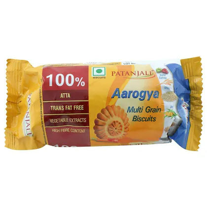 Patanjali Aarogya Multigrain Biscuits 75 g
