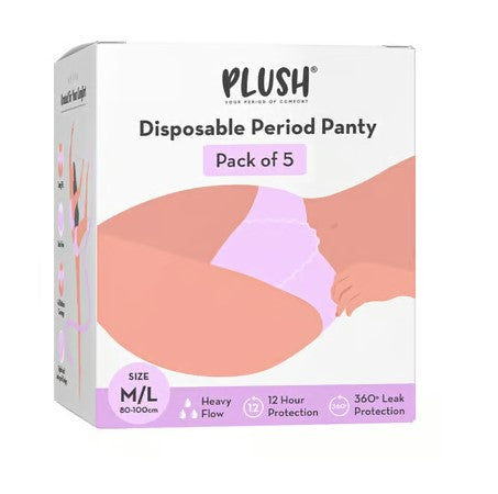 Plush Disposable Period Panty (M/L)
