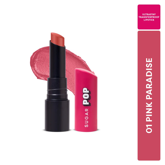 SUGAR POP Ultrastay Transferproof Lipstick 01 Pink Paradise
