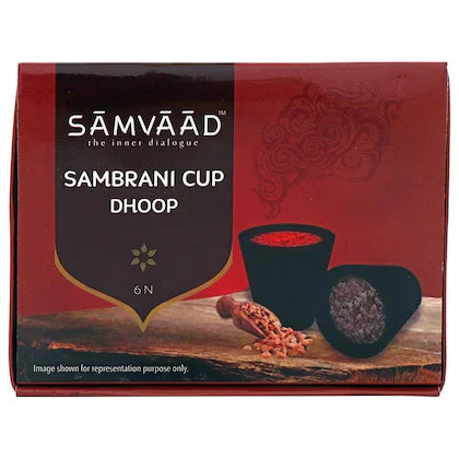 Samvaad Sambrani Cup Dhoop 6 pcs
