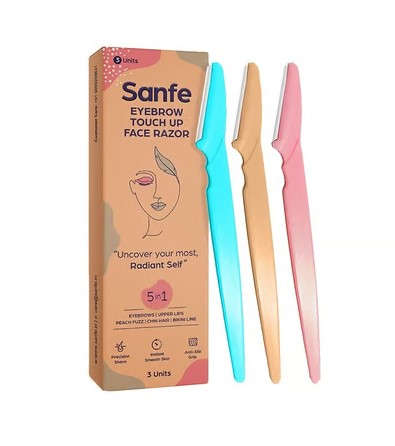 Sanfe Reusable Eyebrow Touch Up Face Razor
