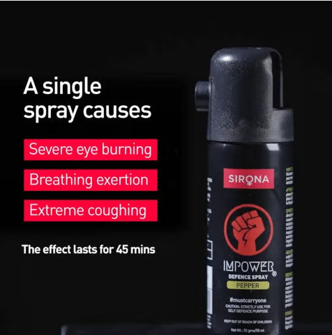 Sirona Impower Defence Pepper Spray
