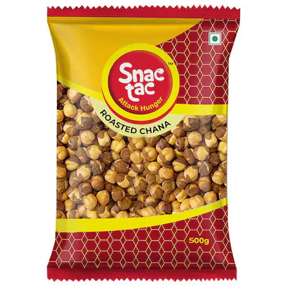 Snactac Roasted Chana 500 g
