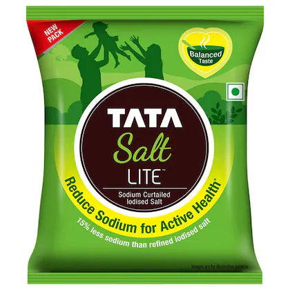 Tata Lite Sodium Curtailed Iodised Salt 1 kg