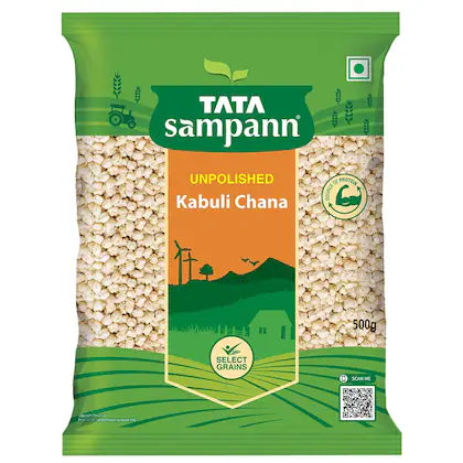 Tata Sampann Unpolished Kabuli Chana 500 g
