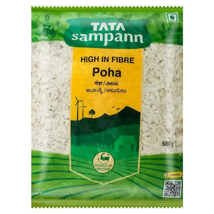 Tata Sampann White Poha 500 g