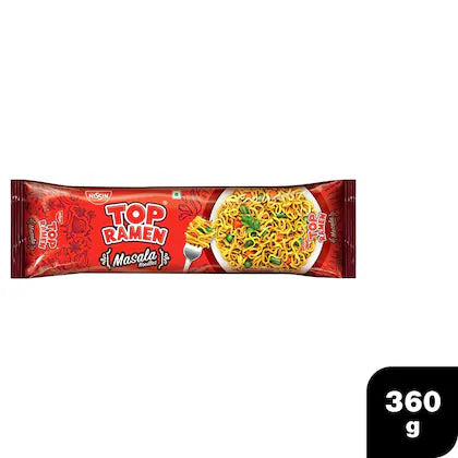 Top Ramen Masala Instant Noodles 360 g