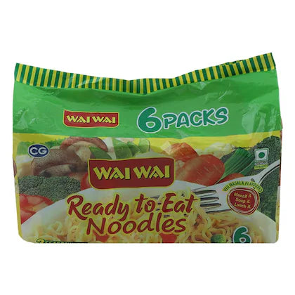 Wai wai Ready to Eat Veg Masala Noodles 420 g
