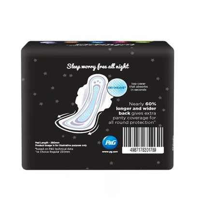 Whisper Ultra Nights Sanitary Pads (16 Pieces)