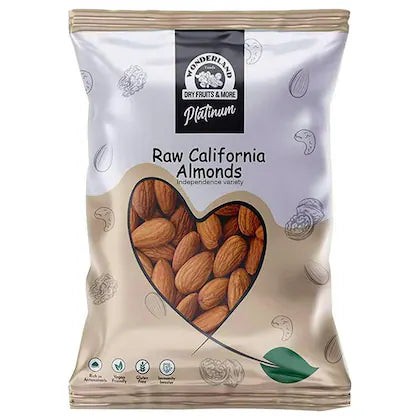 Wonderland Foods Platinum Raw Independence Variety California Almonds 500 g