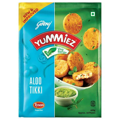 Yummiez Veg Aloo Tikki 400 g