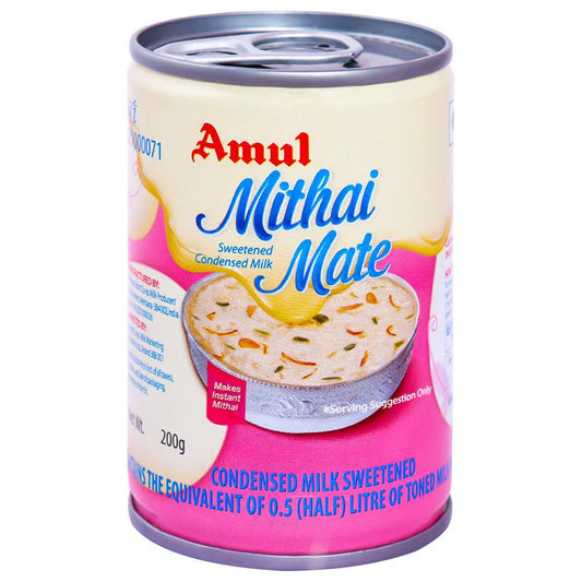 Amul Mithai Mate Sweetened Condensed Milk 200 g (Tin)