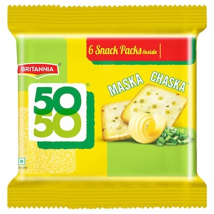 Britannia 50-50 Maska Chaska Biscuits - 300 g