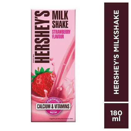 Hershey's Strawberry Milkshake 180 ml (Tetra Pak)