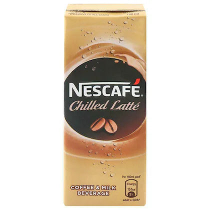 Nestle Chilled Latte Flavoured Coffee & Milk Beverage 180 ml (Tetra Pak)