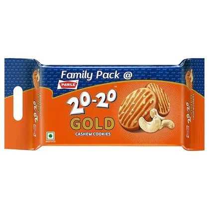 Parle 20-20 Gold Cashew Cookies 604.8 g