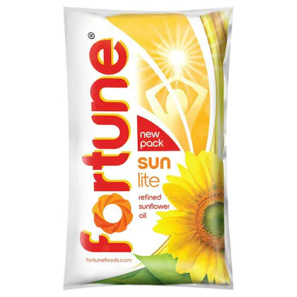 Fortune Sunlite Refined Sunflower Oil 1 L