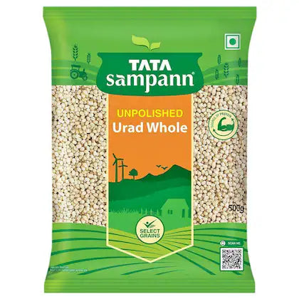 Tata Sampann Unpolished Whole Urad 500 g