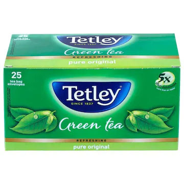 Tetley Pure Original Green Tea Bags 25 pcs